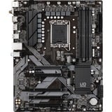 GIGABYTE B760 DS3H AX, Placa base negro/Gris