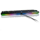 Sharkoon SKILLER SGK60 teclado USB QWERTY Español Negro, Teclado para gaming negro, Completo (100%), USB, Interruptor mecánico, QWERTY, LED RGB, Negro