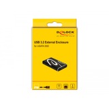 DeLOCK 42006, Caja de unidades negro