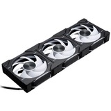 Phanteks PH-F120D30_DRGB_PWM_BK01_3P, Ventilador negro