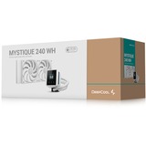 DeepCool MYSTIQUE 240, Refrigeración por agua blanco