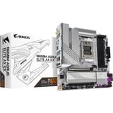 GIGABYTE B650M A ELITE AX ICE, Placa base plateado