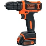 BLACK+DECKER BDODD12KA-DE, Taladro/destornillador negro/Naranja