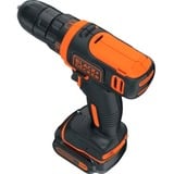 BLACK+DECKER BDODD12KA-DE, Taladro/destornillador negro/Naranja