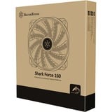 SilverStone Shark Force 160, Ventilador negro