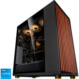 ALTERNATE AGP-DESIGN-INT-001, Gaming-PC negro/Madera