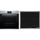 Bosch HEA517BS1, Juego de cocina acero fino