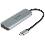 DICOTA D32061, Hub USB plateado