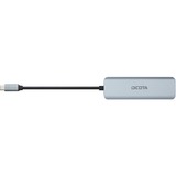 DICOTA D32061, Hub USB plateado