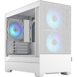 Fractal Design Pop Mini Air Mini Tower Blanco, Cajas de torre blanco, Mini Tower, PC, Blanco, micro ATX, Mini-ITX, Acero, Vidrio templado, Multi