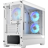 Fractal Design Pop Mini Air Mini Tower Blanco, Cajas de torre blanco, Mini Tower, PC, Blanco, micro ATX, Mini-ITX, Acero, Vidrio templado, Multi