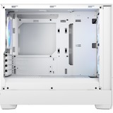 Fractal Design Pop Mini Air Mini Tower Blanco, Cajas de torre blanco, Mini Tower, PC, Blanco, micro ATX, Mini-ITX, Acero, Vidrio templado, Multi