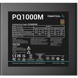 DeepCool PQ1000M unidad de fuente de alimentación 1000 W 20+4 pin ATX ATX Negro, Fuente de alimentación de PC negro, 1000 W, 100 - 240 V, 50/60 Hz, 6.5 - 13 A, 125 W, 996 W