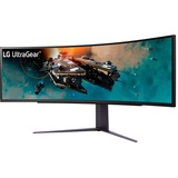 LG 49GR85DC, Monitor de gaming negro