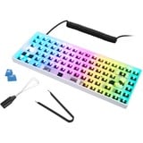 Sharkoon SKILLER SGK50 S3 Barebone, Teclado para gaming blanco