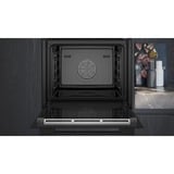 Siemens HS736G3B1, Horno negro/Acero fino