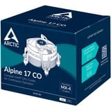 Arctic Alpine 17 CO, Disipador de CPU negro