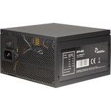 Inter-Tech Argus BPS-600 unidad de fuente de alimentación 600 W 20+4 pin ATX ATX Negro, Fuente de alimentación de PC negro, 600 W, 100 - 240 V, 47 - 63 Hz, 8/4 A, 100 W, 520 W