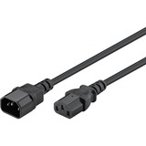 goobay 50081, Cable alargador negro