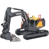 Dickie RC Volvo Mining Excavator, Radiocontrol negro/Amarillo