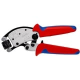 KNIPEX 97 53 19, Twistor T, Crimpadora rojo/Azul