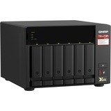 QNAP TS-673A NAS Torre Ethernet Negro V1500B negro/Gris, NAS, Torre, AMD Ryzen, V1500B, Negro