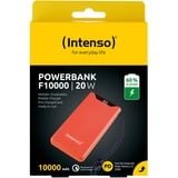 Intenso F10000 Orange, 7332038, Banco de potencia naranja