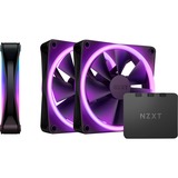 NZXT F120 RGB DUO Triple 120x120x25, Ventilador negro