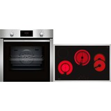 Neff BX38, Juego para horno acero fino