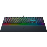 Razer Ornata V3 teclado USB QWERTZ Alemán Negro, Teclado para gaming negro, Completo (100%), USB, Interruptor de membrana, QWERTZ, LED RGB, Negro