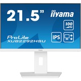 iiyama XUB2292HSU-W6, Monitor LED blanco (mate)