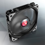 RAIJINTEK AGERAS 12 ARGB-1, Ventilador negro