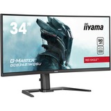 iiyama GCB3481WQSU-B1, Monitor de gaming negro (mate)