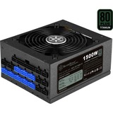 SilverStone ST1500-TI unidad de fuente de alimentación 1500 W 20+4 pin ATX ATX Negro, Fuente de alimentación de PC negro, 1500 W, 90 - 264 V, 1600 W, 47 - 63 Hz, Activo, 120 W