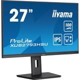 iiyama XUB2793HSU-B6, Monitor LED negro (mate)