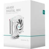 DeepCool AK400 Digital WH, Disipador de CPU blanco