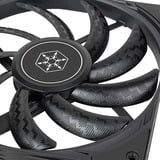 SilverStone Air Slimmer 140, Ventilador negro