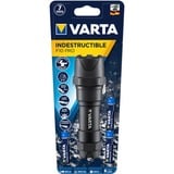 VARTA INDESTRUCTIBLE F10 PRO Negro Linterna de mano LED Linterna de mano, Negro, Aluminio, 9 m, IP67, LED