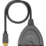 goobay 58488, Conmutador HDMI negro