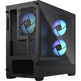 Fractal Design Pop Mini Air Mini Tower Negro, Cajas de torre negro, Mini Tower, PC, Negro, micro ATX, Mini-ITX, Acero, Vidrio templado, Multi