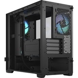 Fractal Design Pop Mini Air Mini Tower Negro, Cajas de torre negro, Mini Tower, PC, Negro, micro ATX, Mini-ITX, Acero, Vidrio templado, Multi