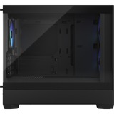 Fractal Design Pop Mini Air Mini Tower Negro, Cajas de torre negro, Mini Tower, PC, Negro, micro ATX, Mini-ITX, Acero, Vidrio templado, Multi