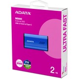 ADATA SE880 2 TB, Unidad de estado sólido azul