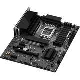 ASRock 90-MXBJM0-A0UAYZ, Placa base negro/Gris