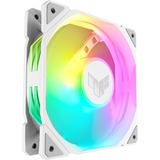 ASUS TUF GAMING TR120 ARGB, Ventilador blanco/Transparente