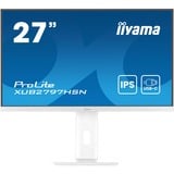 iiyama XUB2797HSN-W2, Monitor LED blanco (mate)