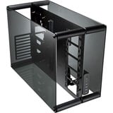 RAIJINTEK Paean Escritorio Negro, Transparente, Caja abierta/Benchmark negro, Escritorio, PC, Negro, Transparente, ATX, micro ATX, Mini-ITX, Aluminio, SPCC, Vidrio templado, 14 cm