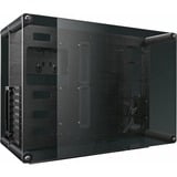 RAIJINTEK Paean Escritorio Negro, Transparente, Caja abierta/Benchmark negro, Escritorio, PC, Negro, Transparente, ATX, micro ATX, Mini-ITX, Aluminio, SPCC, Vidrio templado, 14 cm