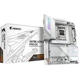 GIGABYTE X870E AORUS PRO ICE, Placa base plateado