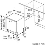 Neff S257YAX03E, Lavavajillas 